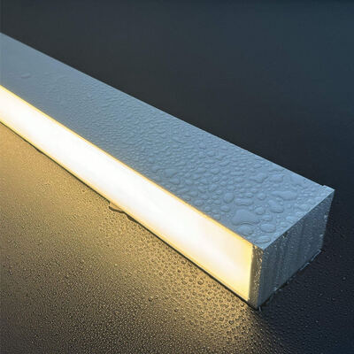 Dustproof Recessed Linear Wall Wash Facade Linear Lighting 30W 4000K IP65