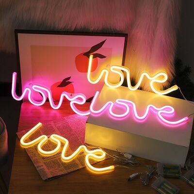 24V 220V LED RGB Neon Logo Light Flex Sign For Wedding Shop School Decorations