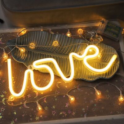 Acrylic LED Neon Flex Light Strip Sign Flex RGB For Wall Decor