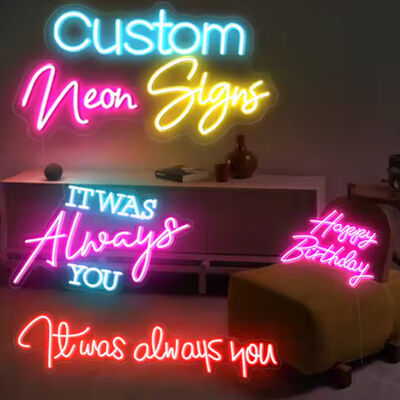 Acrylic LED Neon Flex Light Strip Sign Flex RGB For Wall Decor