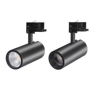 10W 20W COB LED Adjustable Track Lighting Dimmable 2700K 100V-240V