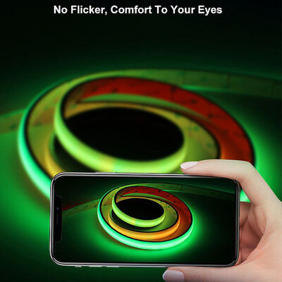 COB WS2811 IC Addressable LED Strip Flexible Light High Density Uniform LED Ribbon DC 24V