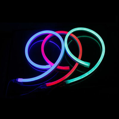 RGB LED Neon Flex with Remote Control 50 Meters Pack Waterproof IP68 Decoration LED Rope Light