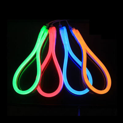 RGB LED Neon Flex with Remote Control 50 Meters Pack Waterproof IP68 Decoration LED Rope Light