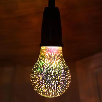 High-Quality LED 3D Fireworks Lamp for Bedroom Decor Christmas Fireworks LED Fairy Light