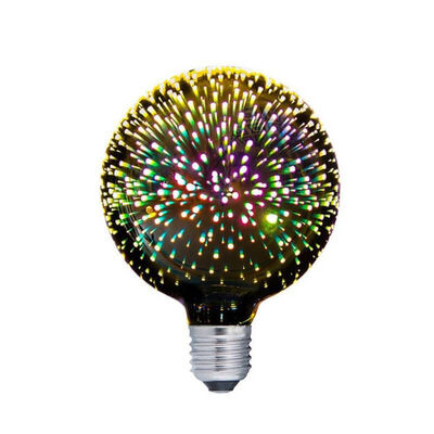 LED Fireworks Light Bulb E27/E26 AC100-240V Heart Type Sharp Brick Star Type LED Fireworks Bulb String Lights