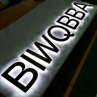 Custom 3D LED Letter Table Sign Premium Sign with Customizable for Luxury Hotels Exclusive Areas