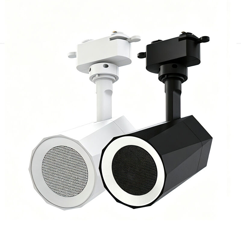 Bluetooth Speaker Track Light Spotlight Dimmable Rotatable Ambient Game Room Study Room Track Music Light
