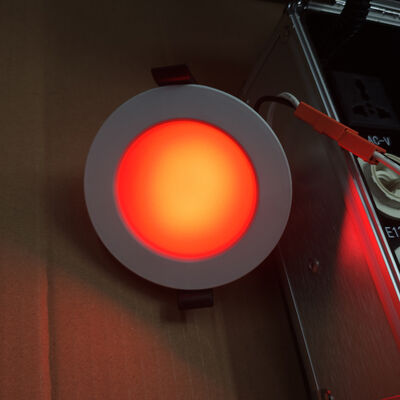 RGBCW Smart LED Downlight Fixture 15W Dimmable Spotlight SMD Recessed