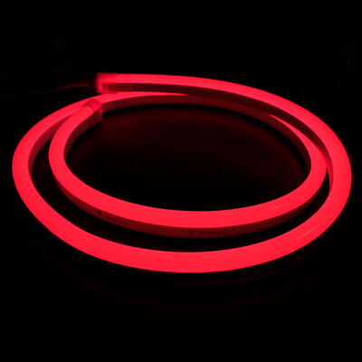 DC24V AC110V AC220 Su Geçirmez RGB LED Neon Flex 26*15mm IP68 Mimari Aydınlatma LED Şerit için Kesilebilir