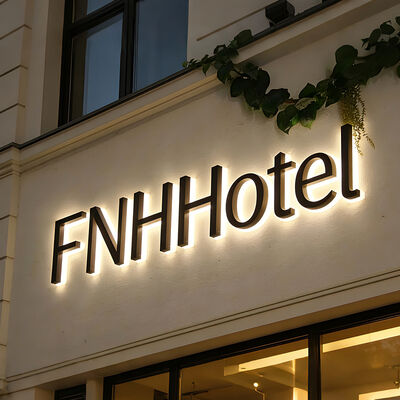 LED Elektronik Tanda 3d Papan Tanda Outdoor LED Backlit Logo Surat Light Tanda untuk Beauty Lounge