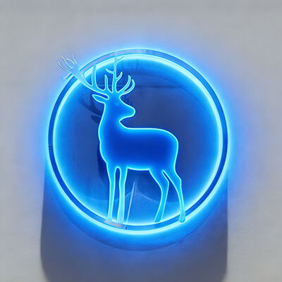 لوگو سفارشی 3D LED Light Sign Backlit Business Signs ساختمان اداری خانه اتومبیل هتل های AC دکوراسیون شرکت های تبلیغاتی